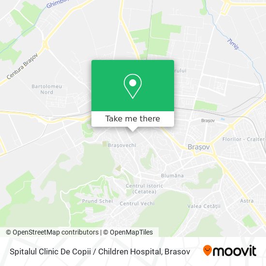 Spitalul Clinic De Copii / Children Hospital map