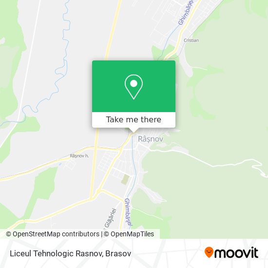 Liceul Tehnologic Rasnov map