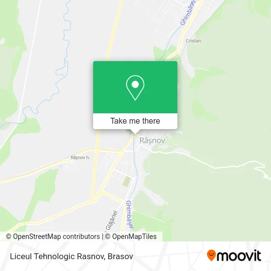 Liceul Tehnologic Rasnov map