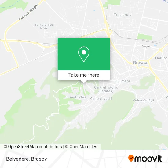 Belvedere map