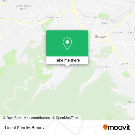Liceul Sportiv map