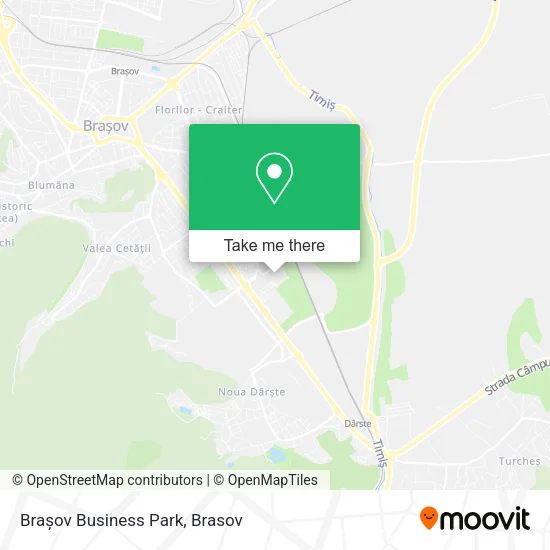 Brașov Business Park map