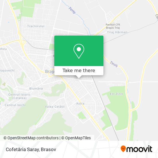 Cofetăria Saray map