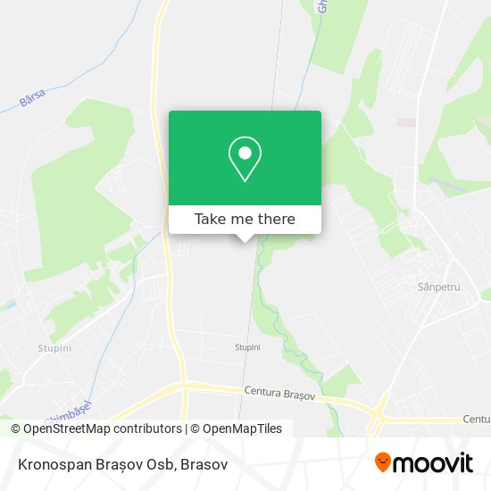 Kronospan Brașov Osb map