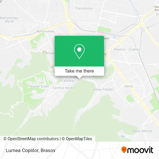 Lumea Copiilor map