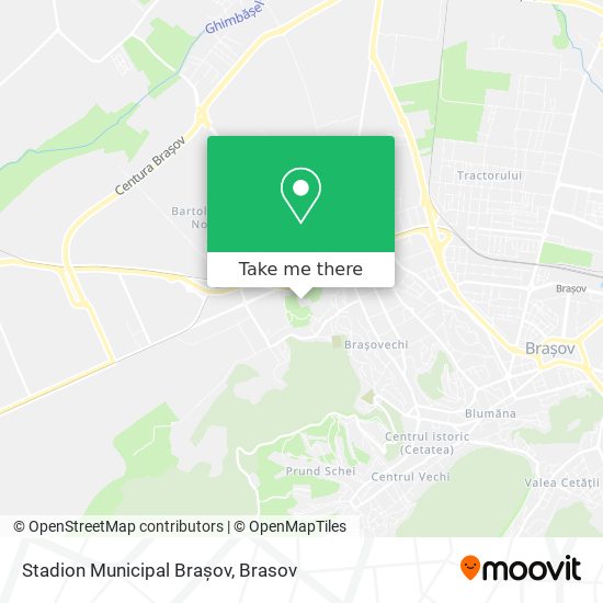 Stadion Municipal Brașov map