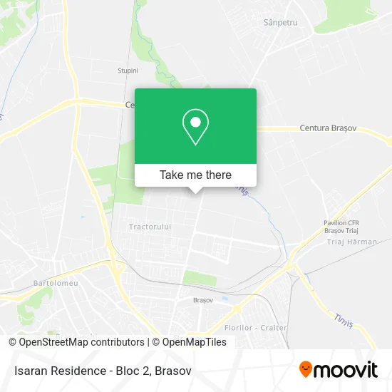 Isaran Residence - Bloc 2 map