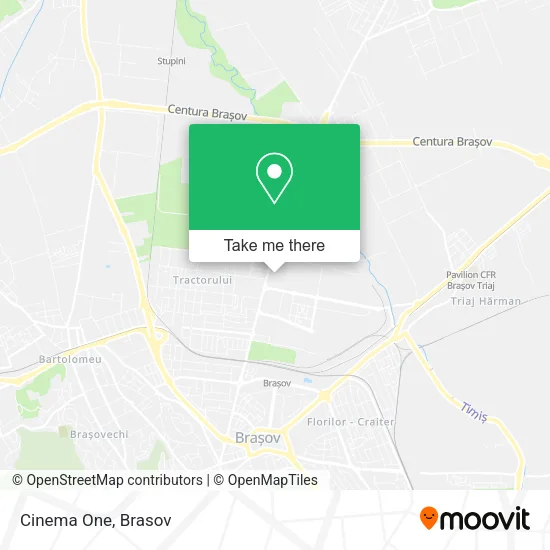 Cinema One map