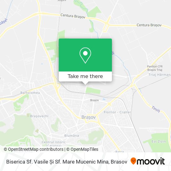 Biserica Sf. Vasile Și Sf. Mare Mucenic Mina map