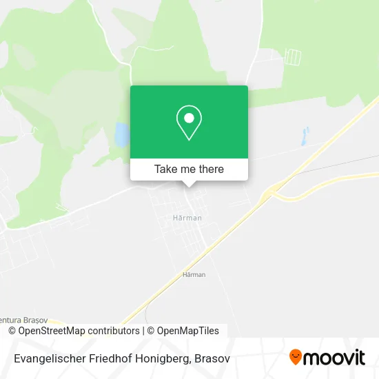 Evangelischer Friedhof Honigberg map