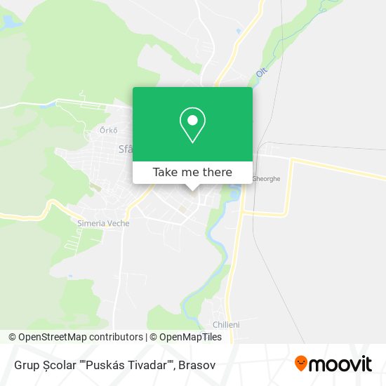 Grup Școlar ""Puskás Tivadar"" map
