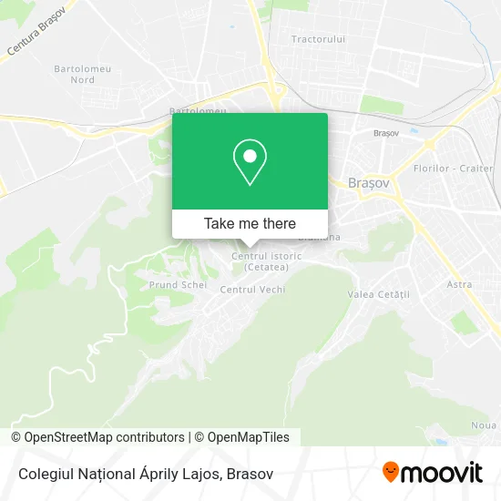 Colegiul Național Áprily Lajos map
