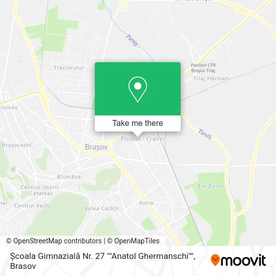 Școala Gimnazială Nr. 27 ""Anatol Ghermanschi"" map