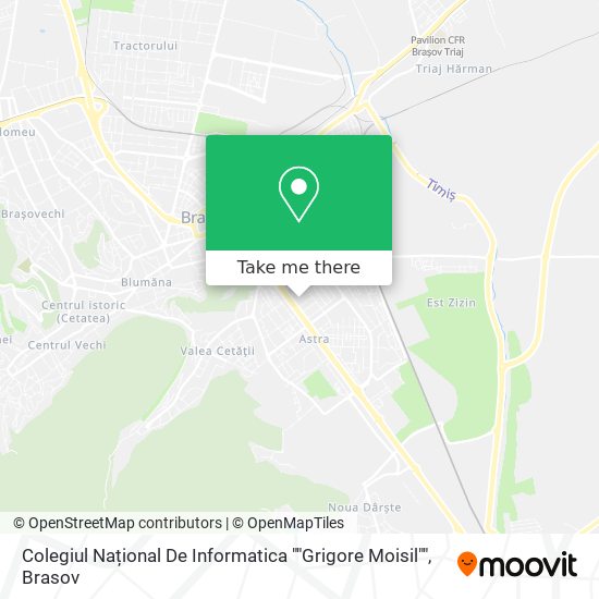 Colegiul Național De Informatica ""Grigore Moisil"" map