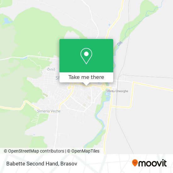 Babette Second Hand map
