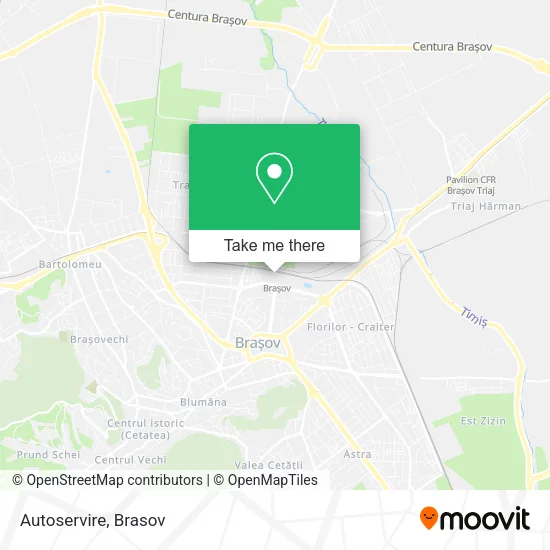 Autoservire map