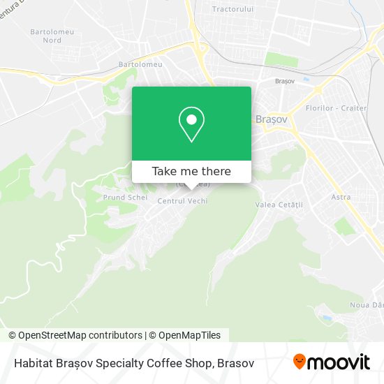 Habitat Brașov Specialty Coffee Shop map