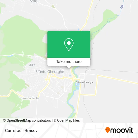 Carrefour map