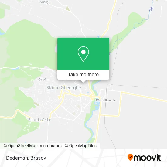 Dedeman map
