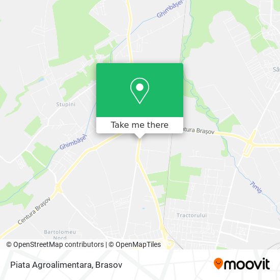 Piata Agroalimentara map