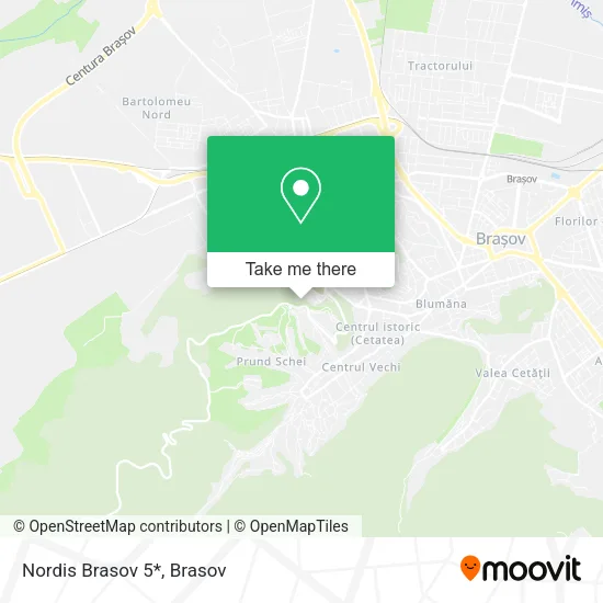 Nordis Brasov 5* map