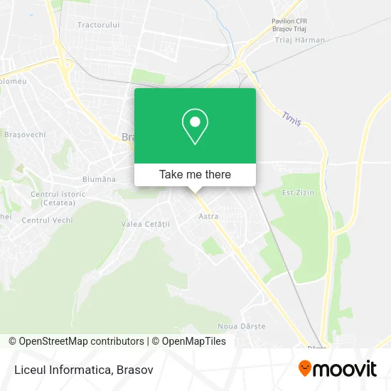 Liceul Informatica map