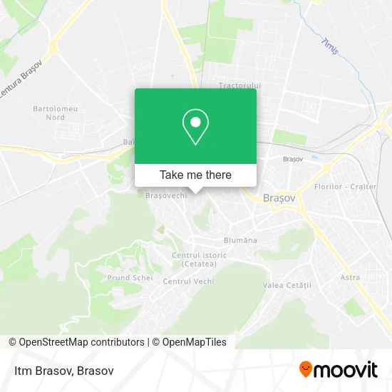 Itm Brasov map