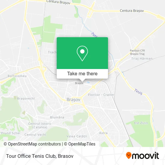 Tour Office Tenis Club map