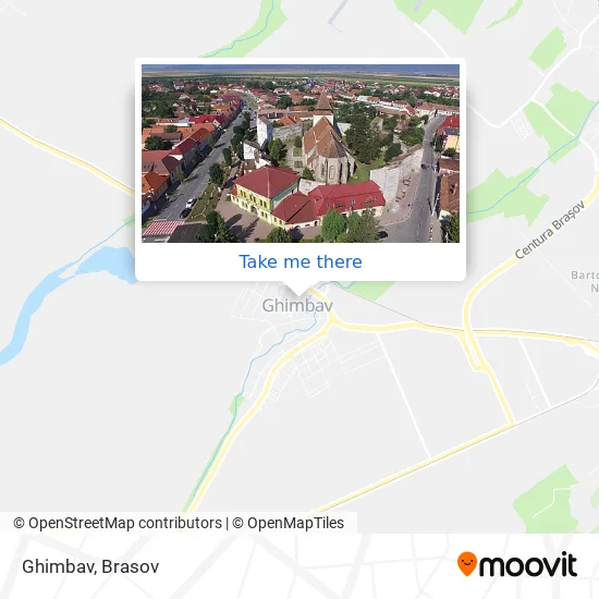 Ghimbav map