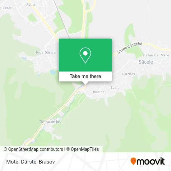 Motel Dârste map