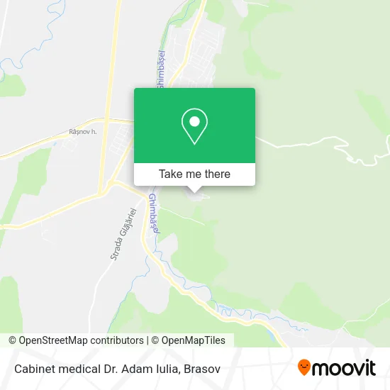 Cabinet medical  Dr. Adam Iulia map