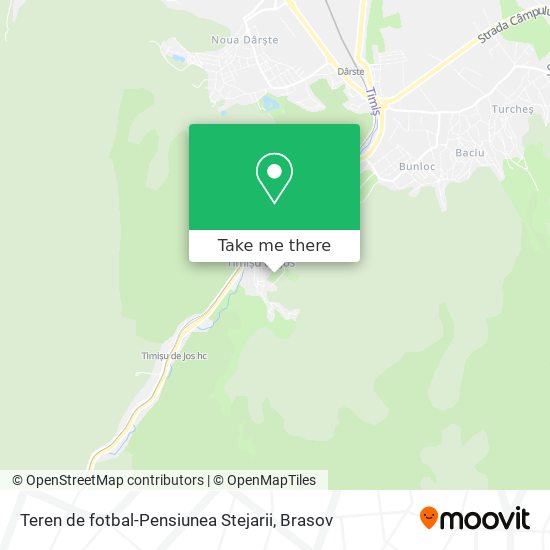 Teren de fotbal-Pensiunea Stejarii map