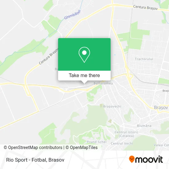 Rio Sport - Fotbal map