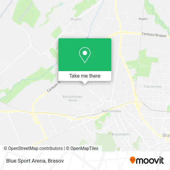 Blue Sport Arena map