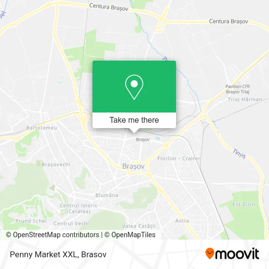 Penny Market XXL map