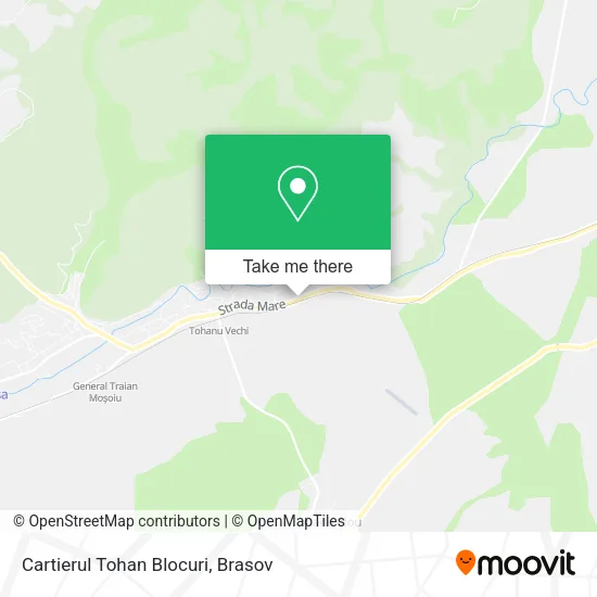 Cartierul Tohan Blocuri map