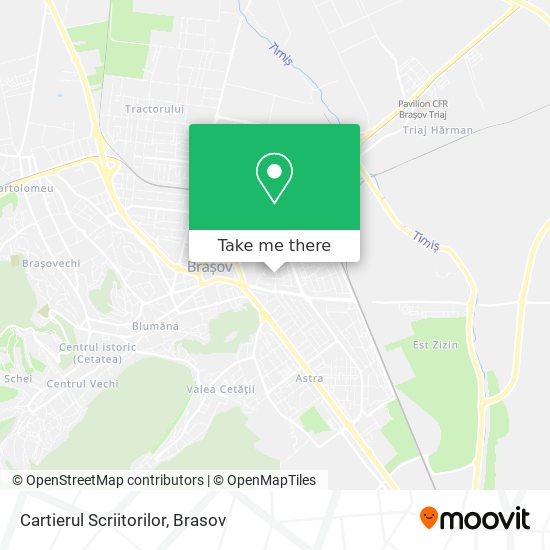 Cartierul Scriitorilor map