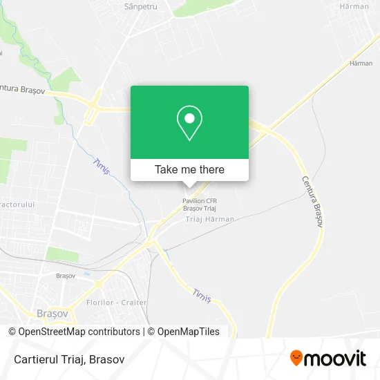 Cartierul Triaj map
