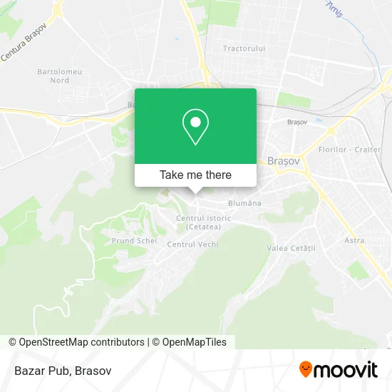 Bazar Pub map