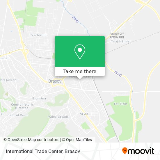 International Trade Center map