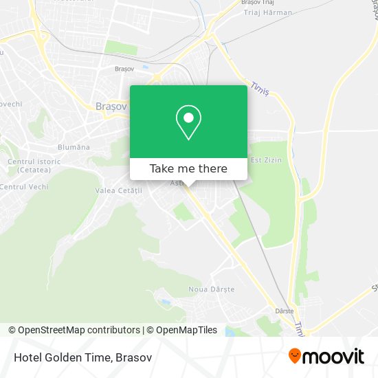 Hotel Golden Time map