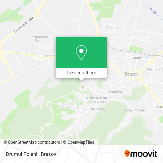 Drumul Poienii map