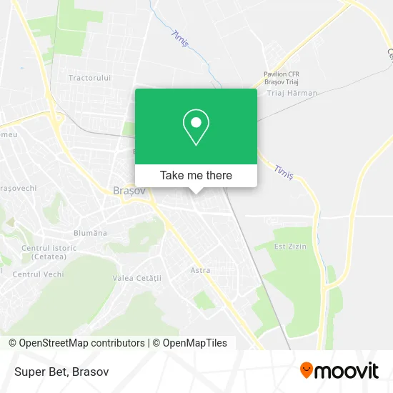 Super Bet map