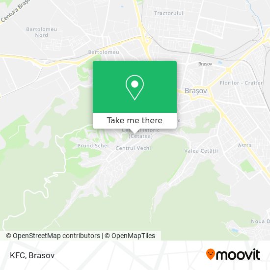 KFC map