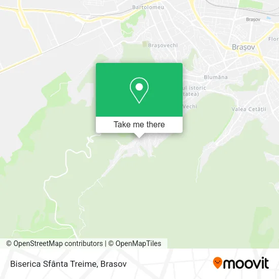 Biserica Sfânta Treime map