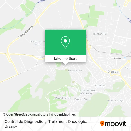 Centrul de Diagnostic și Tratament Oncologic map