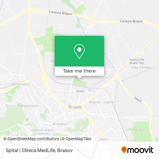 Spital | Clinica MedLife map