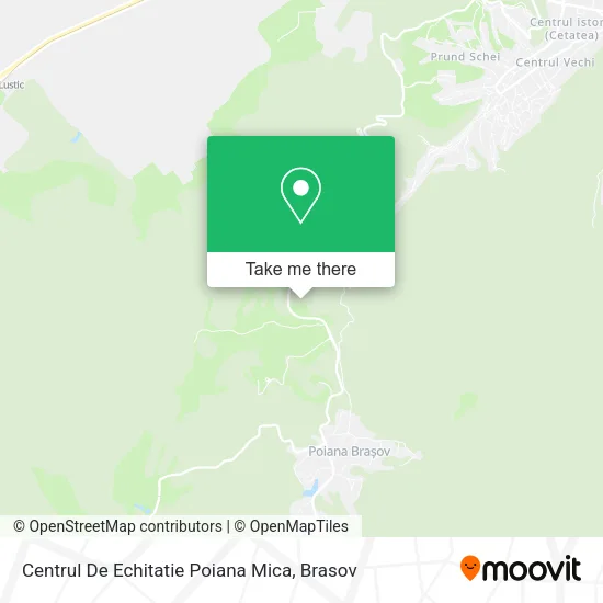 Centrul De Echitatie Poiana Mica map