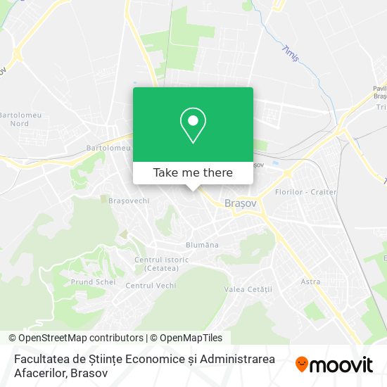 Facultatea de Științe Economice și Administrarea Afacerilor map