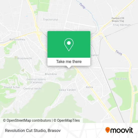 Revolution Cut Studio map
